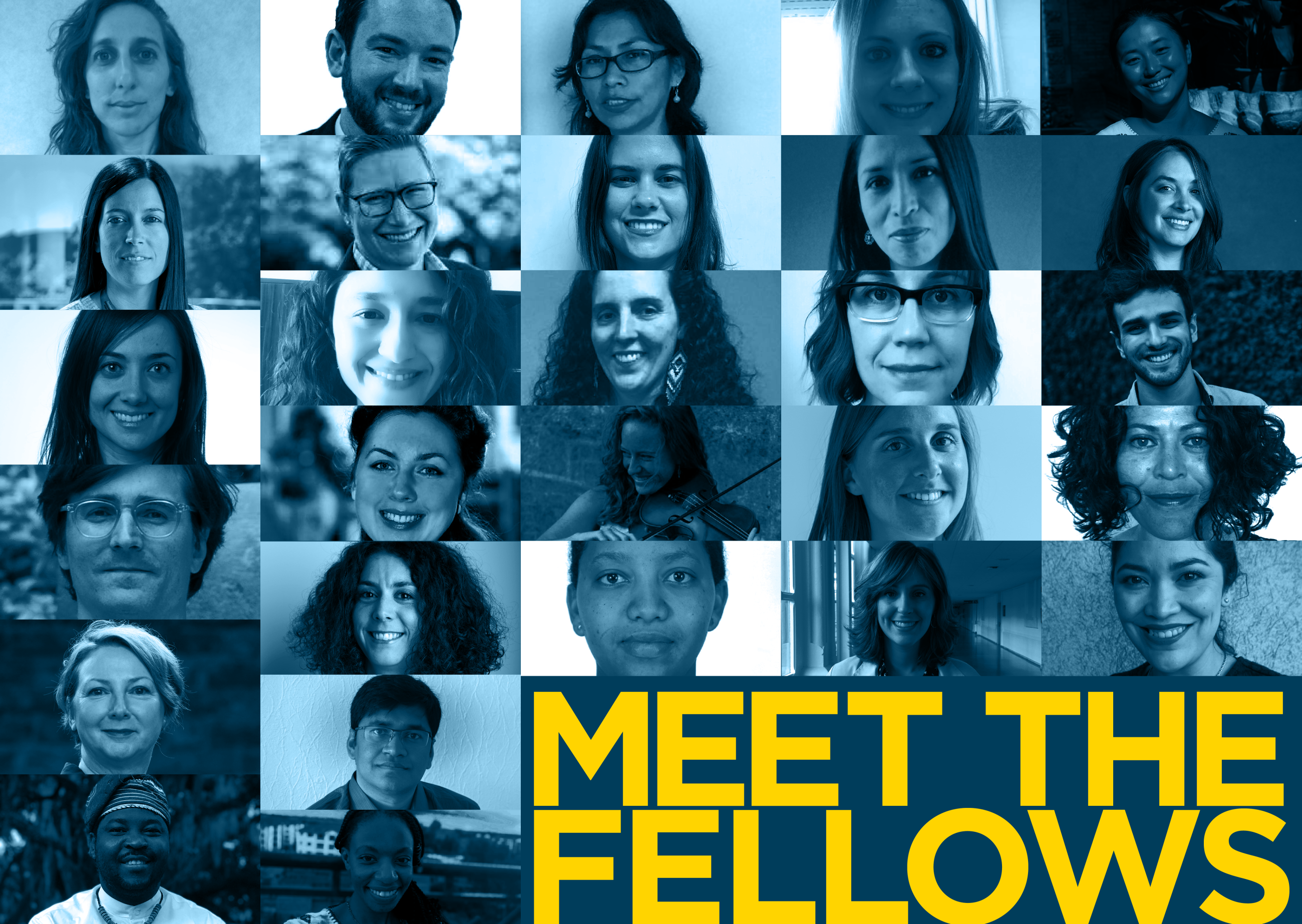 Photo grid of the 2019 Atlantic Fellows for Equity in Brain Health