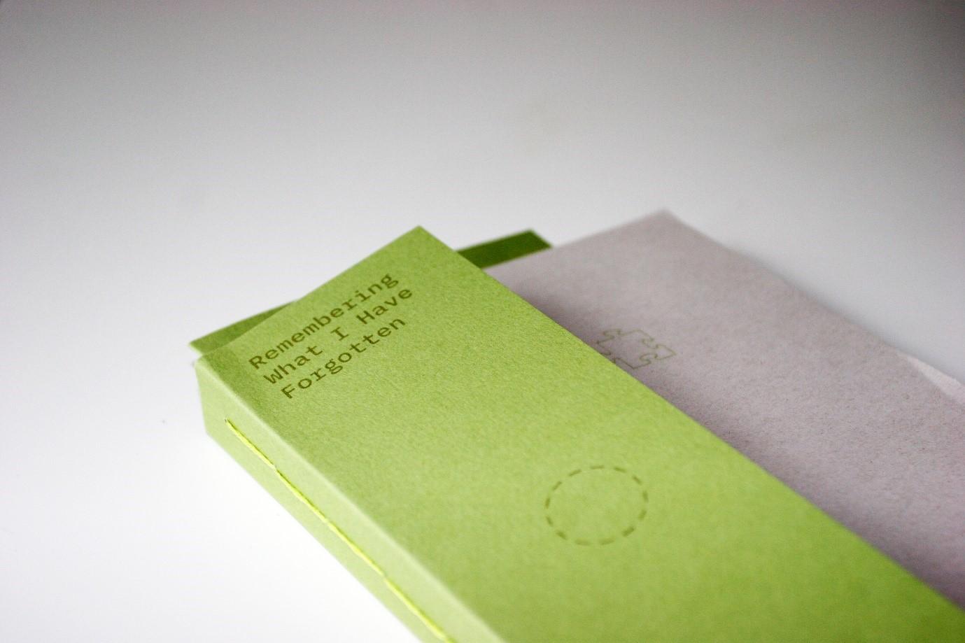 Cover of remembering what I have forgotten diary