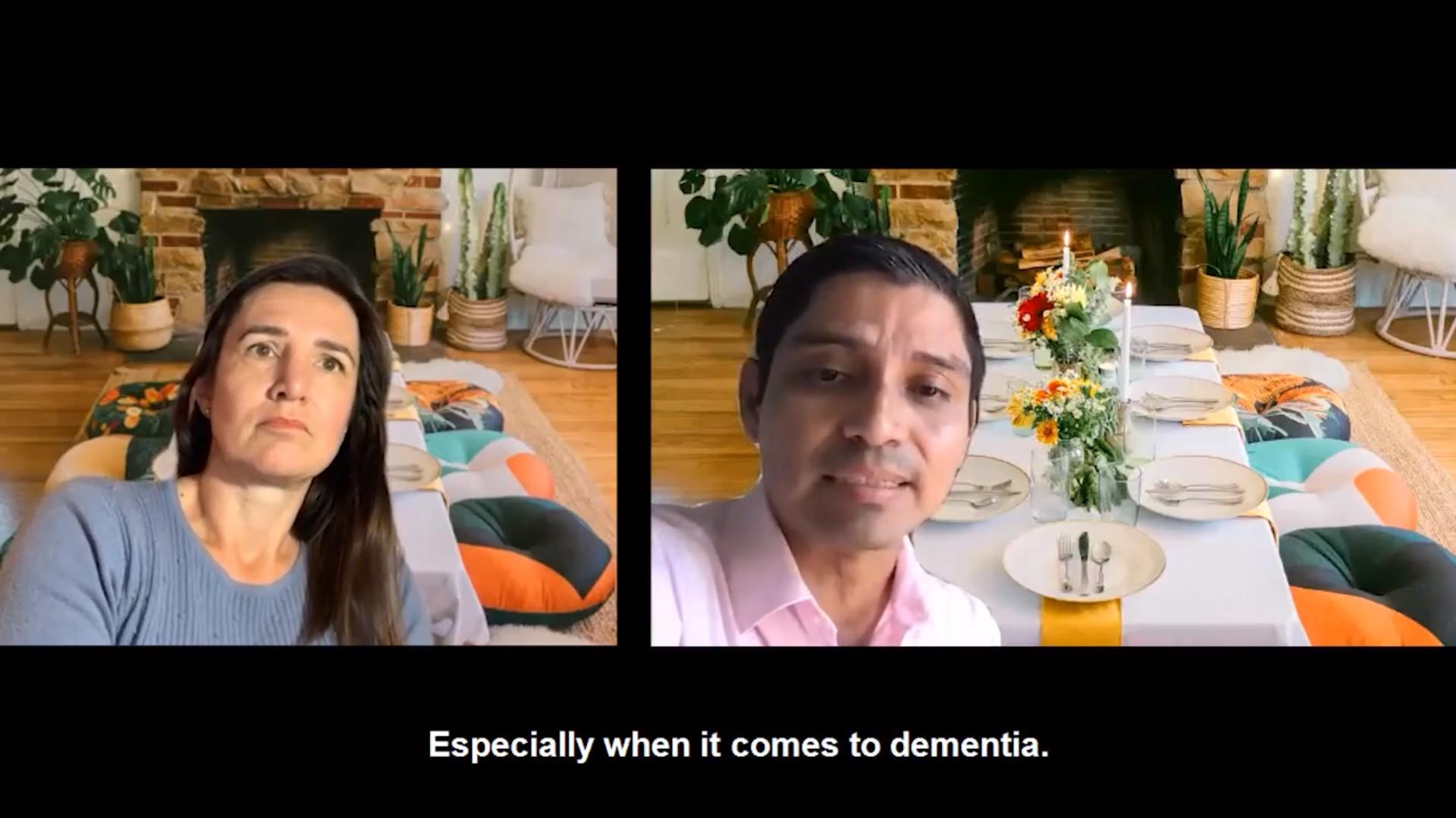 Atlantic Fellows Berence Werle and Milton Lopez appear in &quot;At the Table,&quot; an original short film.