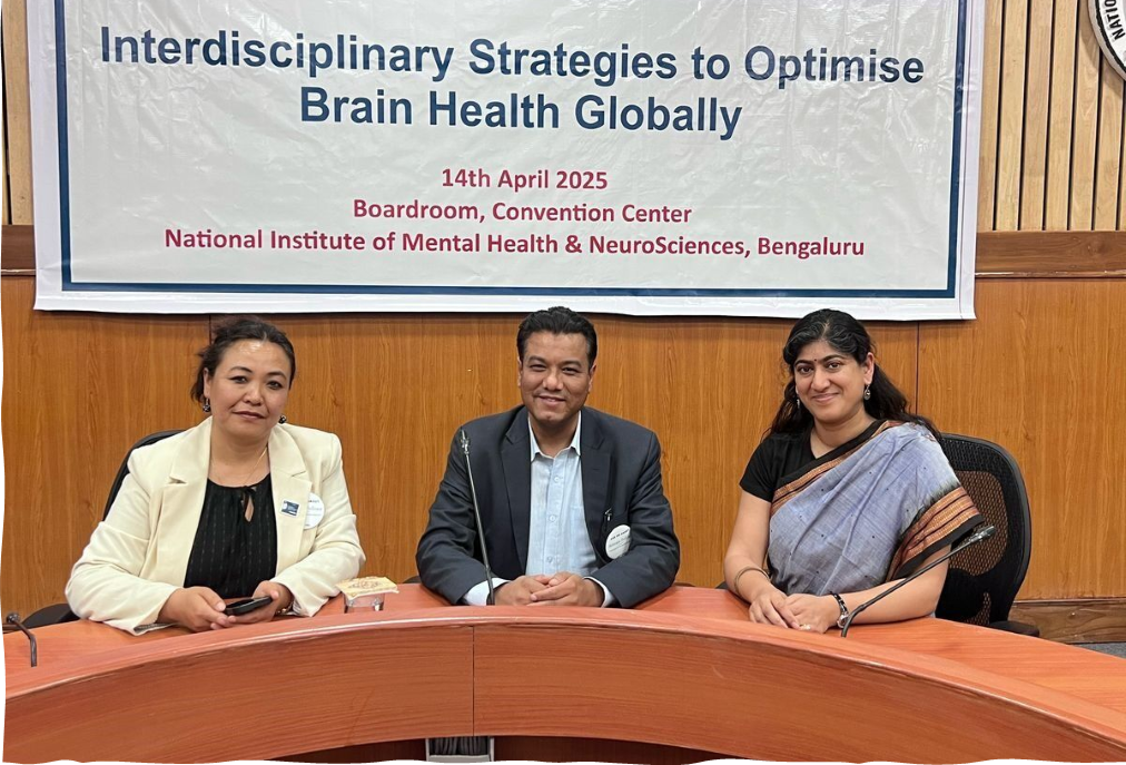 2025 South Asia Covnening Three Atlantic Fellows at NIMHANS