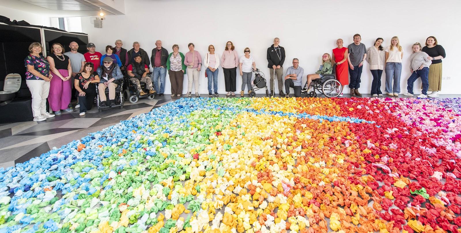 Creative Brain Week CBW 25 aquired brain injury workshop with mandala