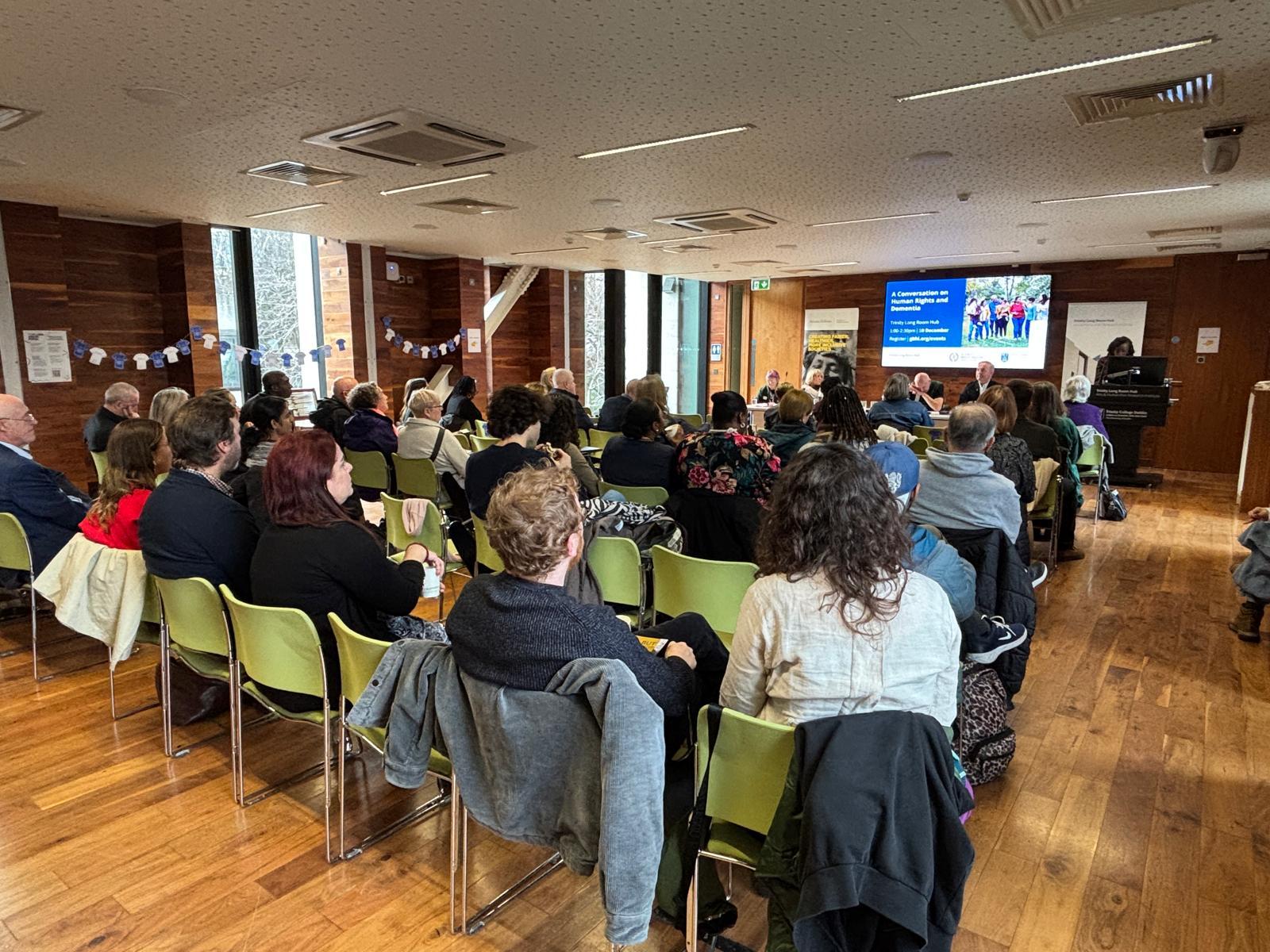 Human Rights Day Event audience members