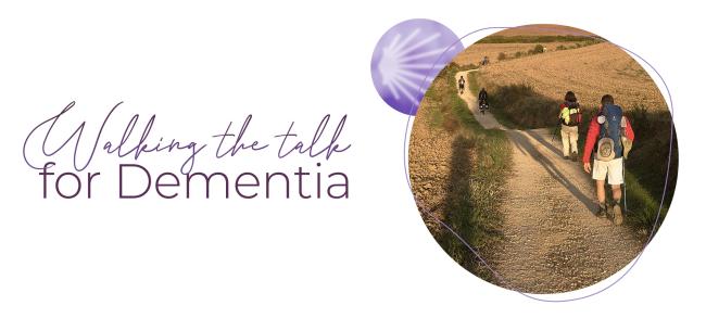 Walking The Talk For Dementia Logo