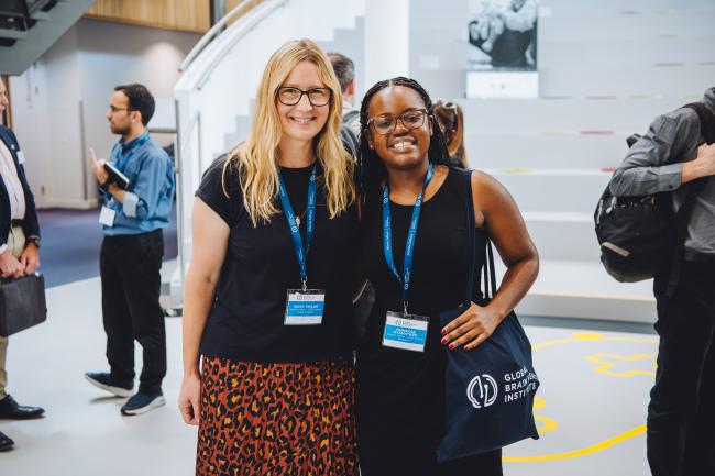 Atlantic Fellows Nicky Taylor and Primrose Nyamayaro