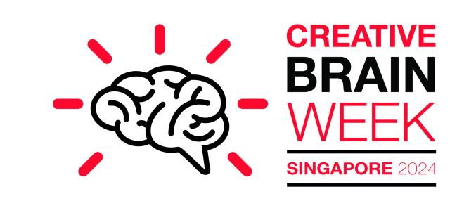 Creative Brain Week Singapore 2024 logo landscape