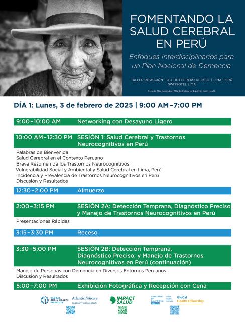 short agenda Peru Action Workshop 2025, page 1