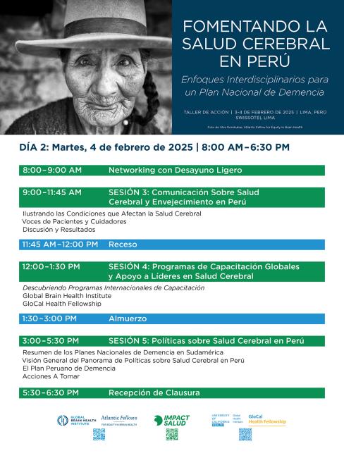 short agenda Peru Action Workshop 2025, page 2