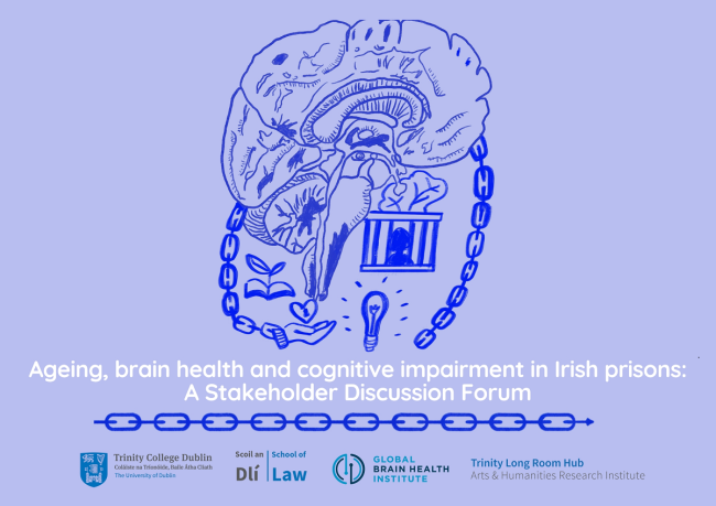 poster for the brain health and prision event