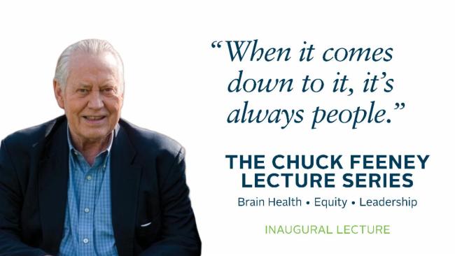 Chuck Feeney photo and quote