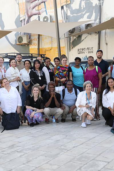 Refugee camp in Jordan