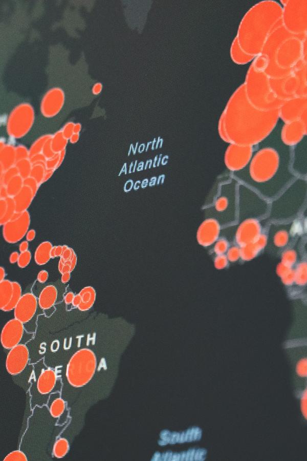 Global map of disease prevalence