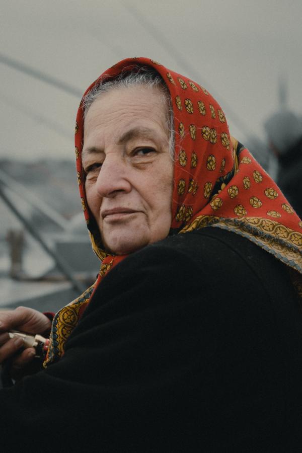 Older Turkish woman