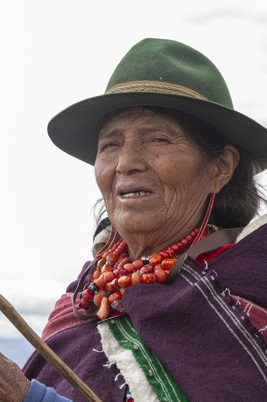 Peruvian woman