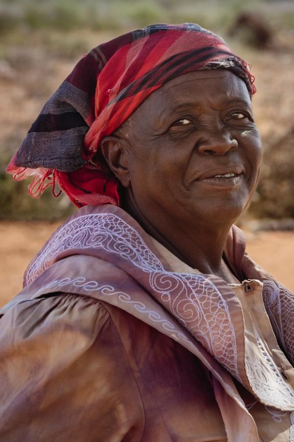 Nigerian old woman