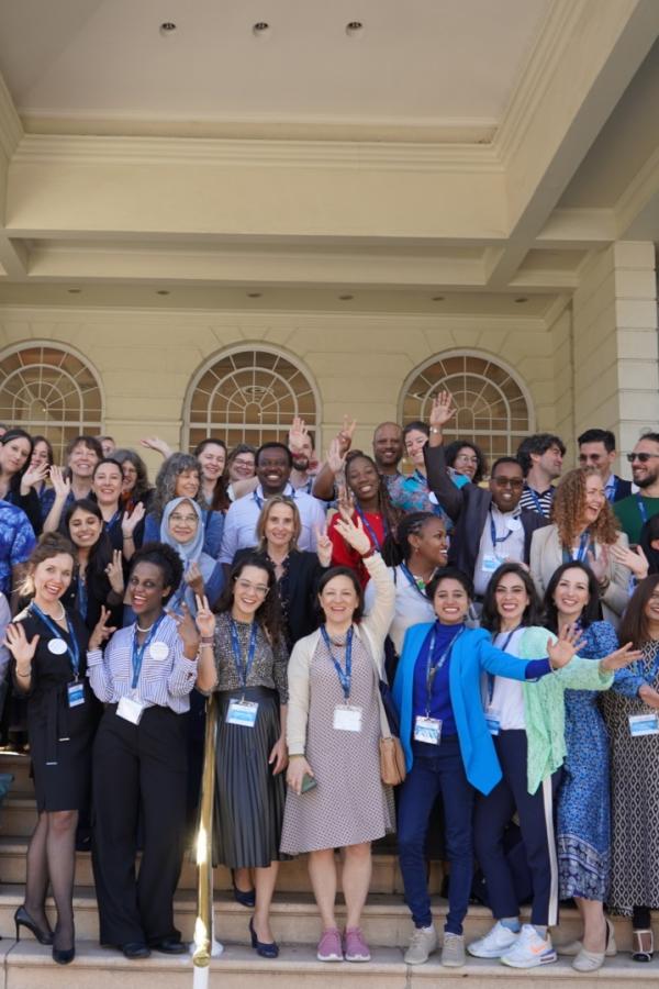 Cape Town GBHI Annual Conference Happy Group on Steps