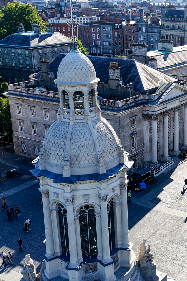 Trinty campus aerial view