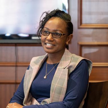 Headshot of Christine Musyimi