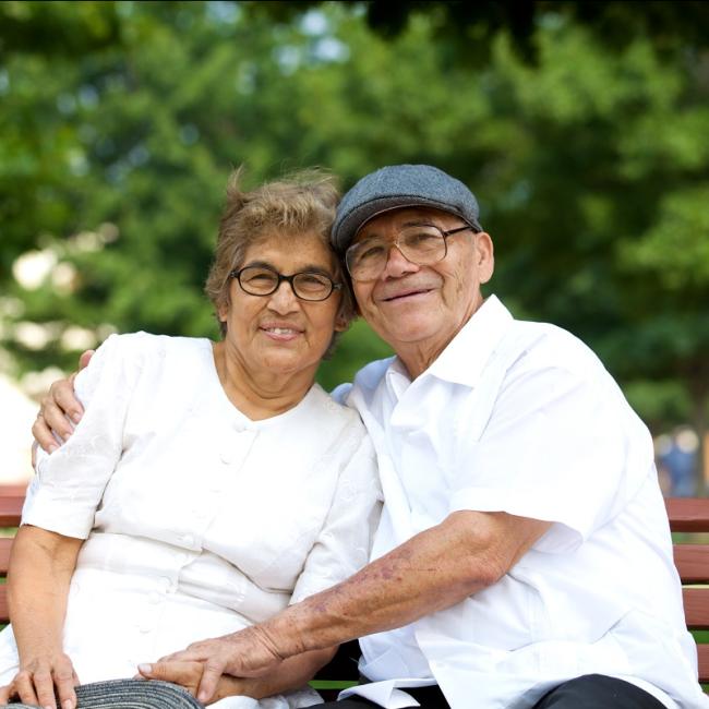 Nicaraguan old man and woman