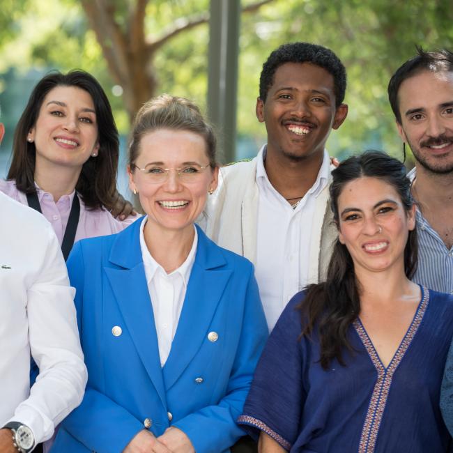 2023 Atlantic Fellows Djibril, Armagan, Paulina, Ula, Beniam, Laura &amp; Dani