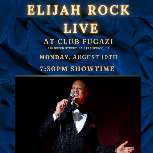 Elijah Rock Eric Myricks Club Fugazi Promotional