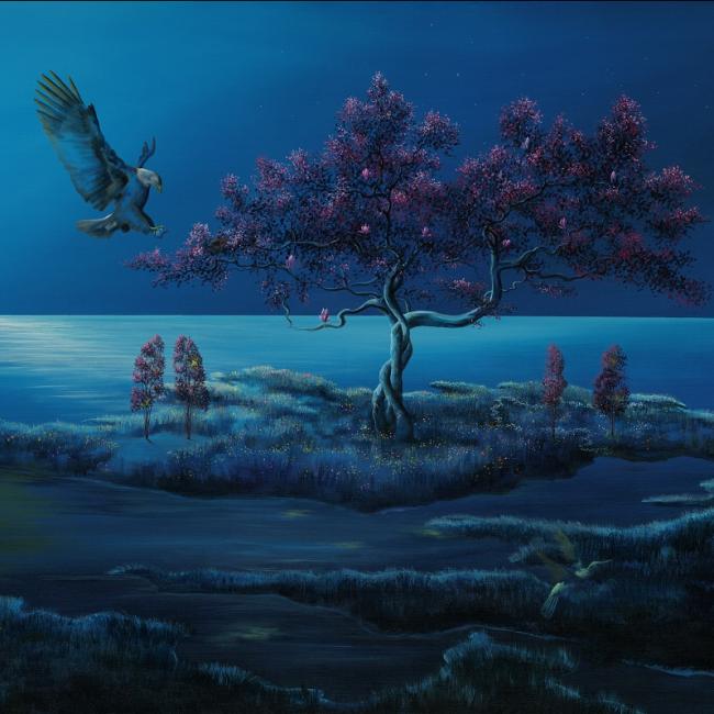 Crann Comhair painting by Vincent Devine