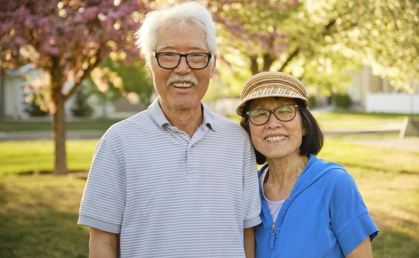Senior Korean Couple