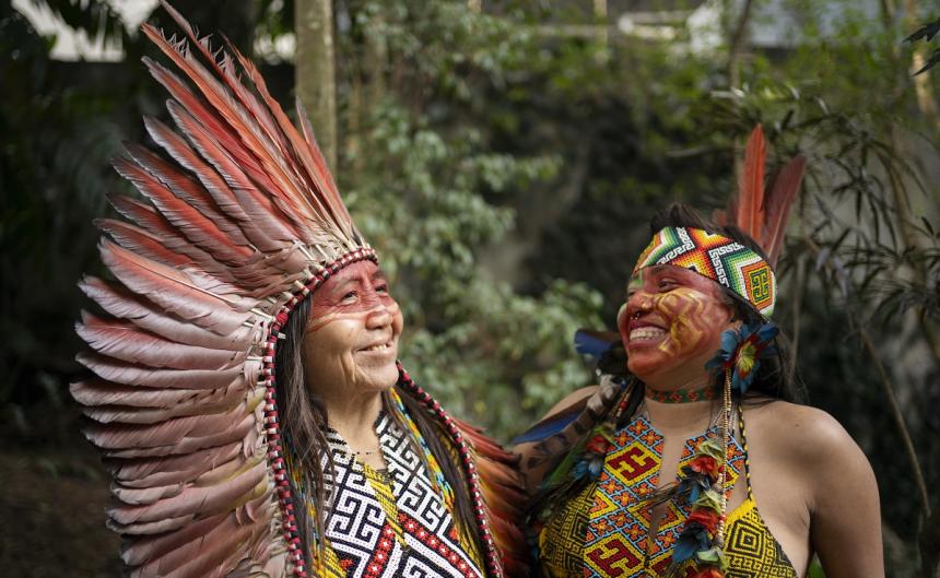 women in the amazon