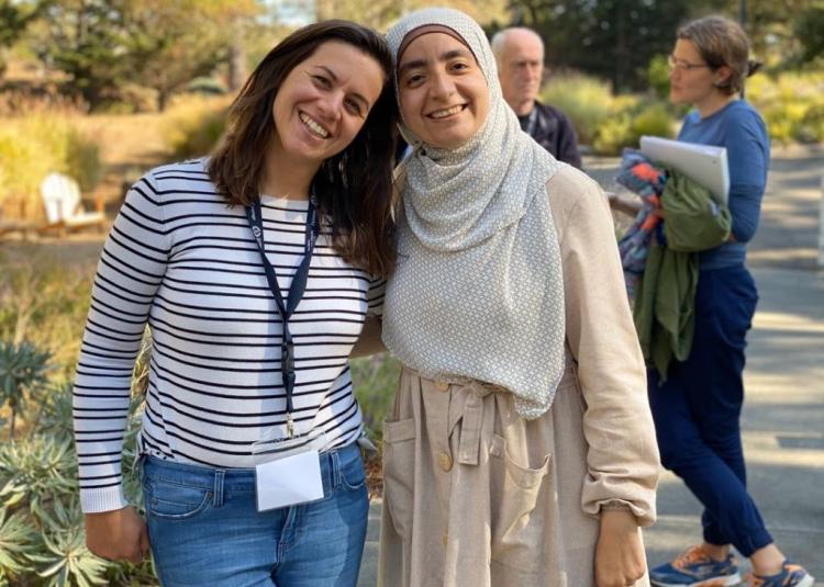 Altantic Senior Fellows Lauren Hunt and Aya Ashour