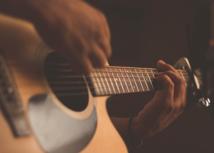 Man playing guitar