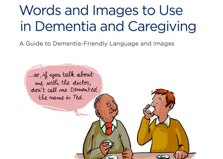A Guide for Dementia Friendly Language and Images cover image