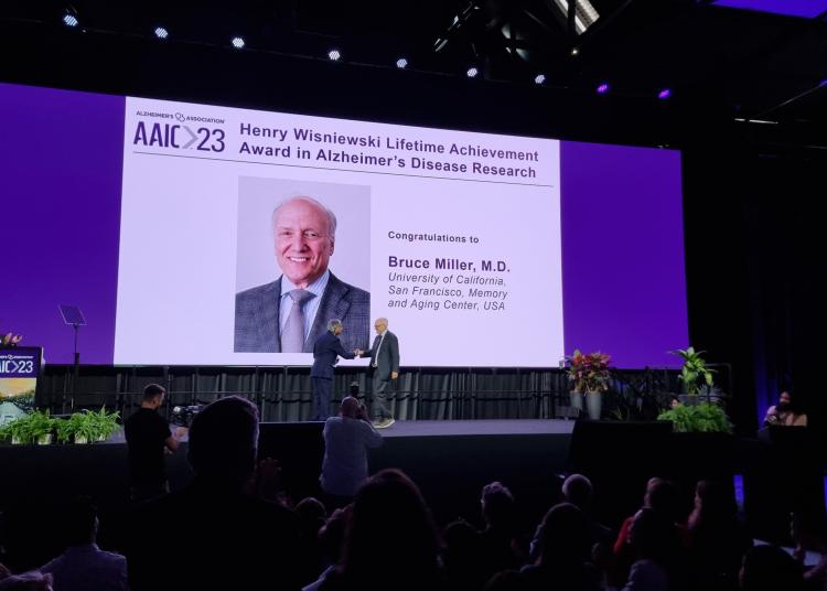 Bruce Miller Receives Wisniewski Lifetime Achievement Award