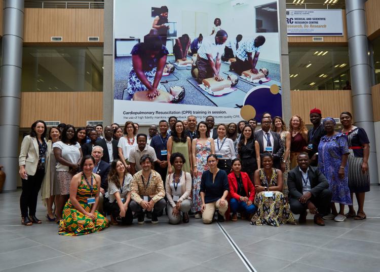 GBHI members gather at Ghana Medical School