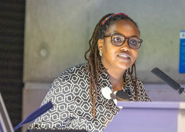 AAIC Neuro Next Elul Lakew speaking