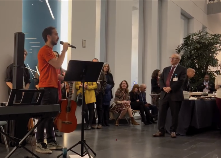 Dani Macri performs &quot;Coco&quot; at the 2024 Miller Memorial Lecture