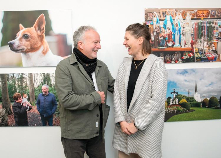 Creative Brain Week CBW 25 Alex Kornhuber and Kate Irving pictured with Keepsake Chronicles