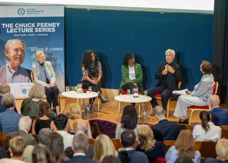 panel speakers at the event